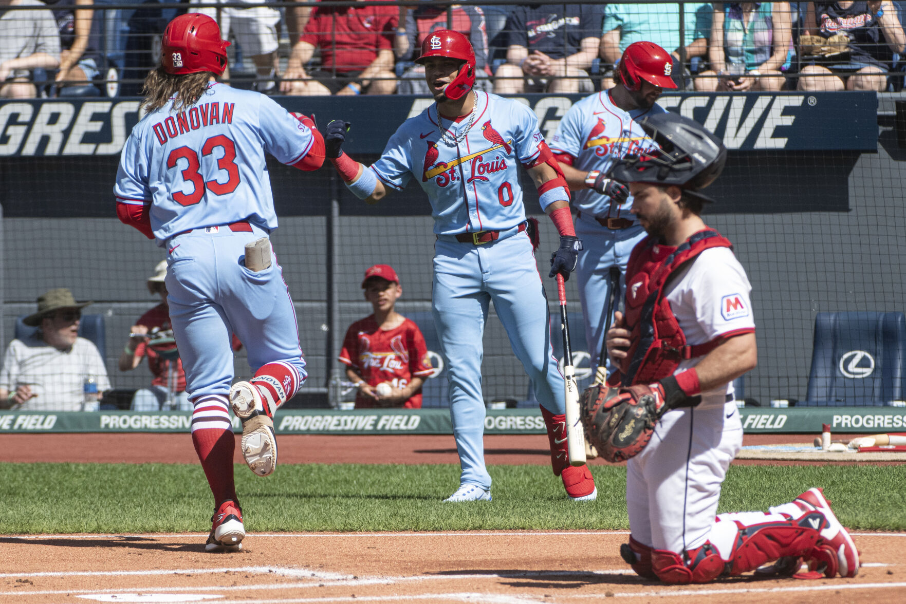 Cardinals Guardians Baseball